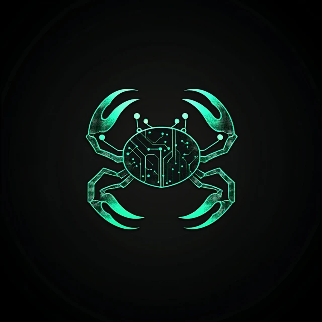OpenClaw tech crab logo